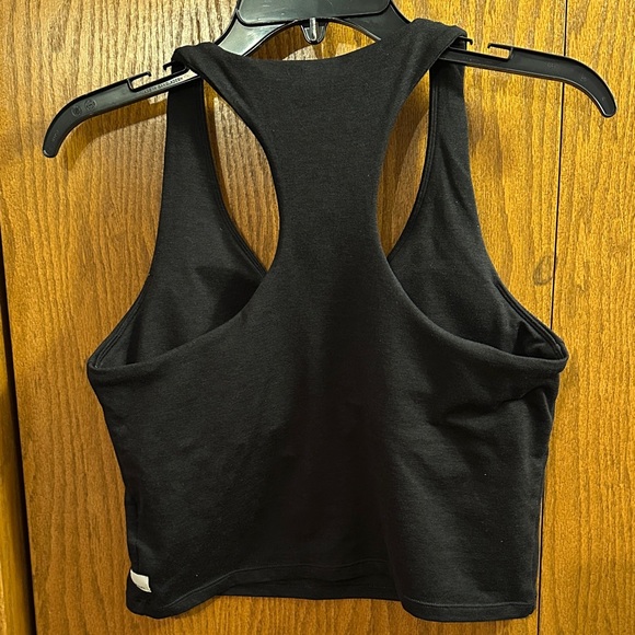 Black Vuori Racerback Tank Top size large. - Picture 7 of 11
